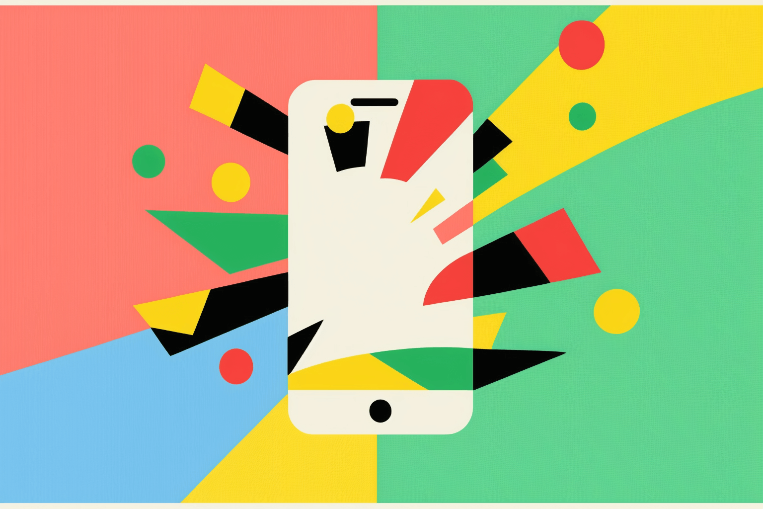 abstract image of improving app ratings